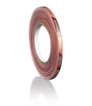 Tibhar edge tape (9mmx5m) red/Black