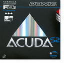 Donic ACUDA S2 - 3rd Generation! (Blk/Red/Blue) - Click Image to Close