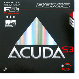 Donic ACUDA S3 - 3rd Generation!