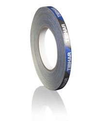 Tibhar edge tape (12mmx5m) blue/Black - Click Image to Close