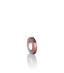 Tibhar edge tape (9mmx5m) red/Black - Click Image to Close