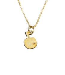 Necklace bat small gold colour - Click Image to Close