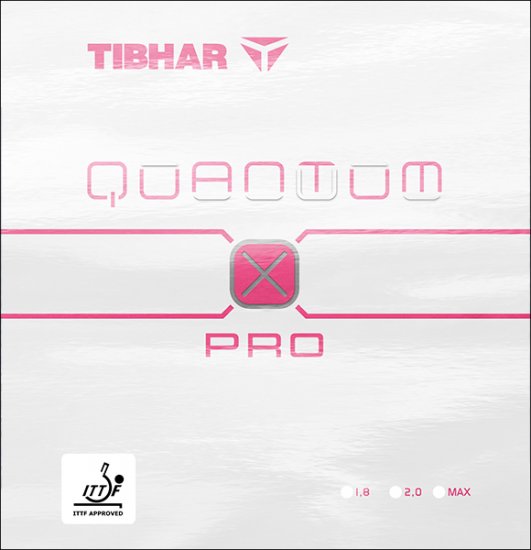 Tibhar Quantum X Pro (available in Black, Red, Pink, Blue) - Click Image to Close