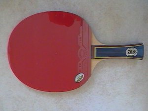Friendship 729 GeoSpin Tacky Rubber ITTF Approved Custom Table Tennis Bat Bundle 