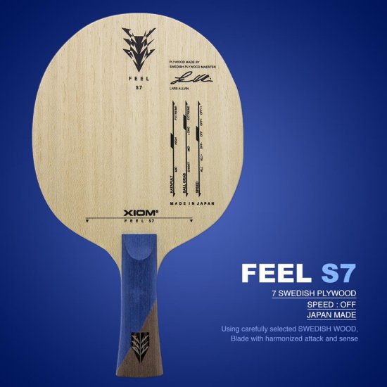 Xiom Feel S7 - 7ply Japan-made - by Lars Allvin - Click Image to Close