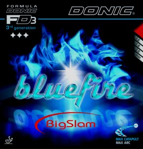 Donic Bluefire Big Slam - includes super thin 1.6mm sponge