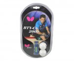 Butterfly BTY CS 2000 bat with 2 balls, cpen