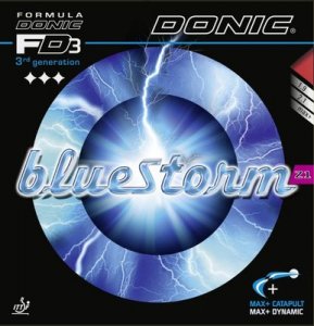 DONIC BlueStorm Z1 - ultra thin topsheet for max power & spin!