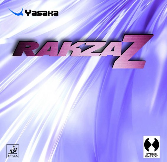 Yasaka Rakza Z - new tacky Tensor rubber for 2020 - Click Image to Close