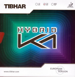 Tibhar Hybrid K1 - tacky Tensor rubber!
