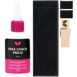 Butterfly Free Chack Pro II 50ml with Applicator Sponges