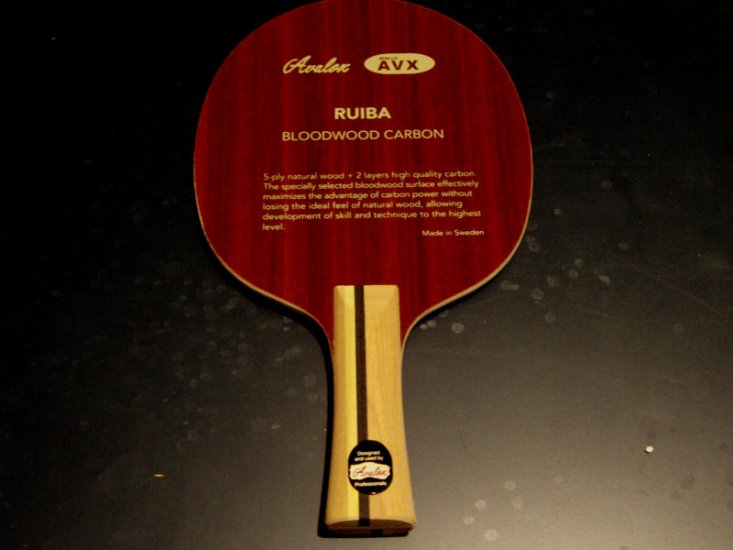 Avalox AVX RUIBA Bloodwood Carbon - Made in Sweden! - Click Image to Close