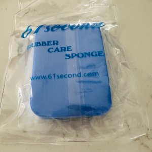 Rubber Cleaner Care Sponge