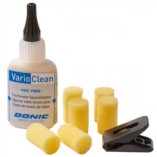 Donic Vario Clean 37ml - VOC free glue - easy to use! - Click Image to Close