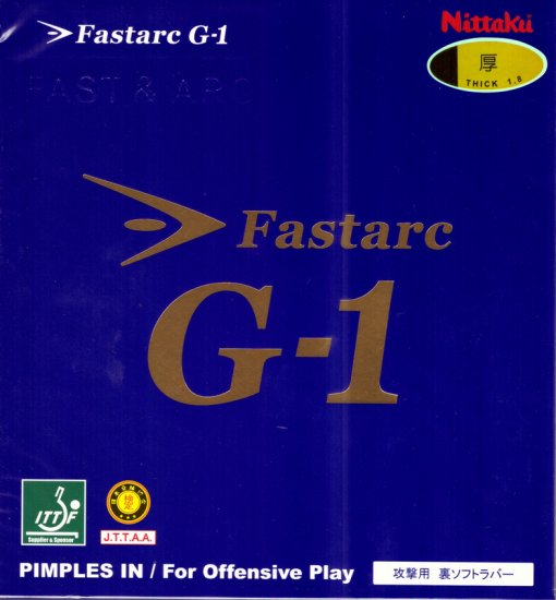 Nittaku Fastarc G-1 - Click Image to Close