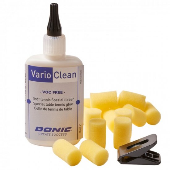 Donic Vario Clean 90ml - VOC free glue - easy to use! - Click Image to Close