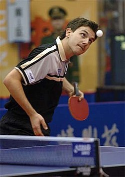 Timo Boll World #3 Champion bat: Timo Boll ALC + Tenergy 05