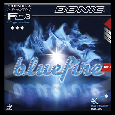 Donic Bluefire M3 - Soft, High speed, Extreme spin! - Click Image to Close