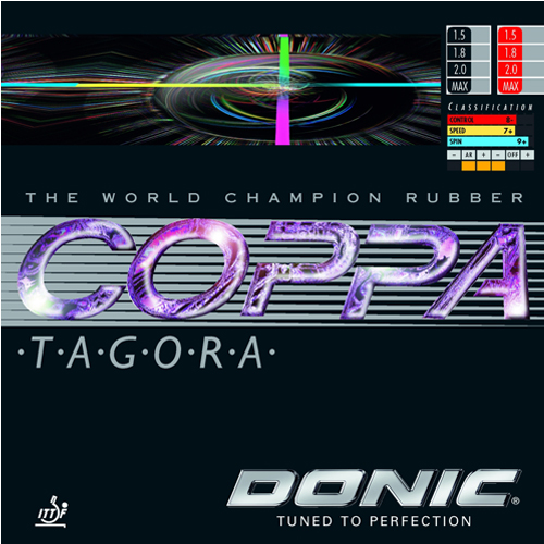 Donic Coppa Tagora (made in Japan) - Click Image to Close