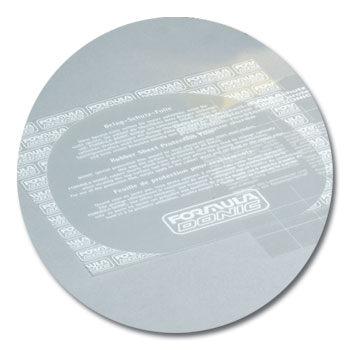 Donic Formula protection Foil (Adhesive Sheet) - Click Image to Close